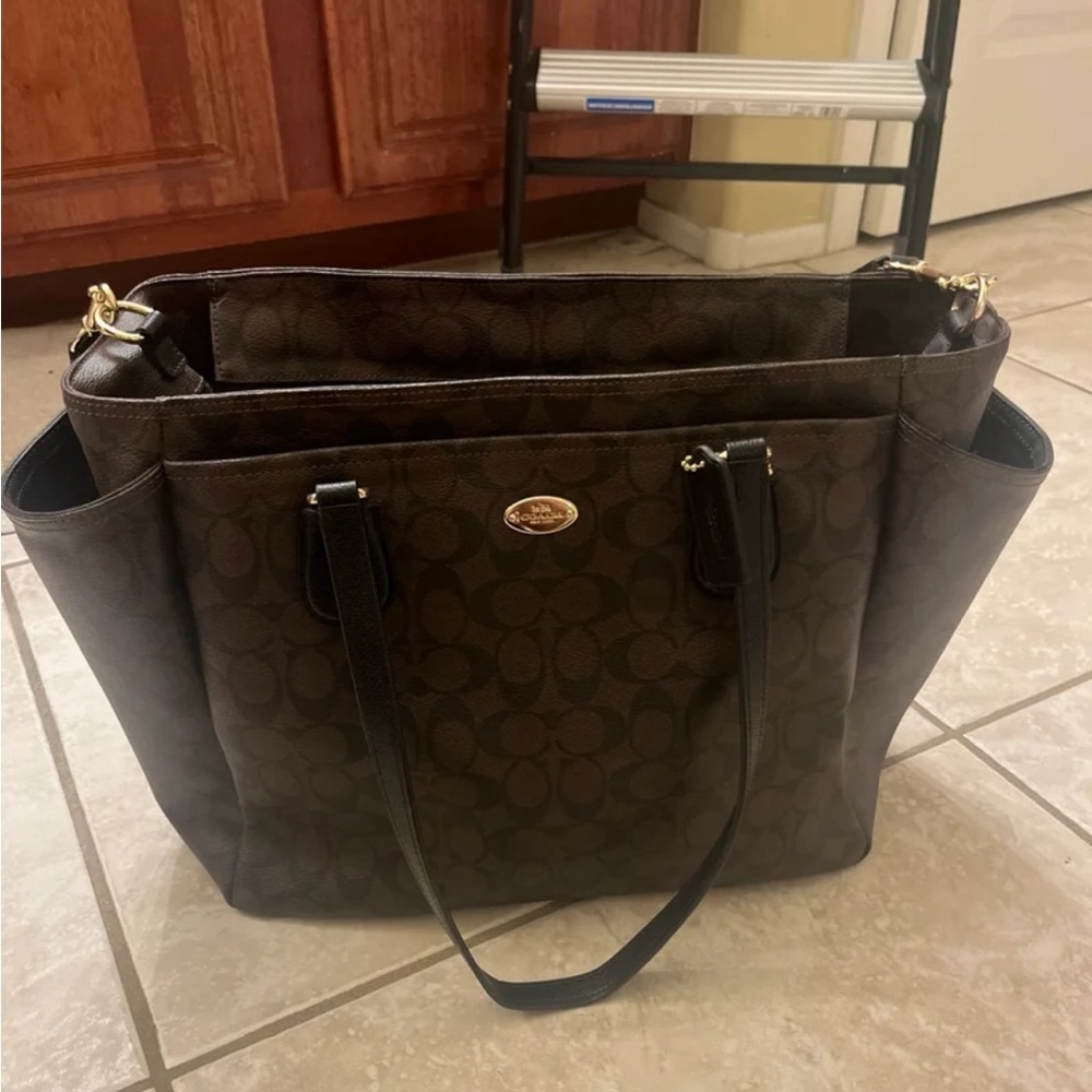 Authentic Coach Diaper Bag